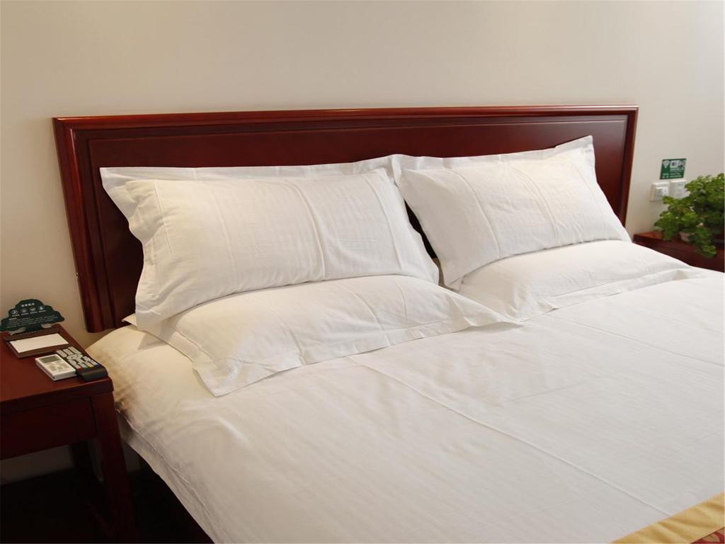Greentree Inn Shanghai Dongming Road Subway Station Express Hotel Екстериор снимка